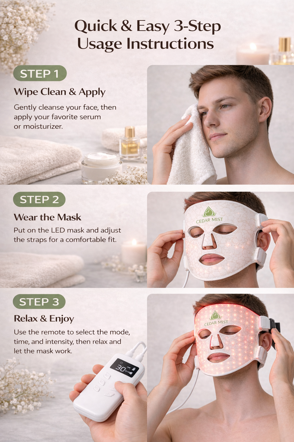 CedarMist LumiContour Mask